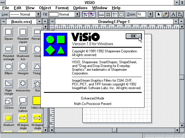 Visio 1.0 - About